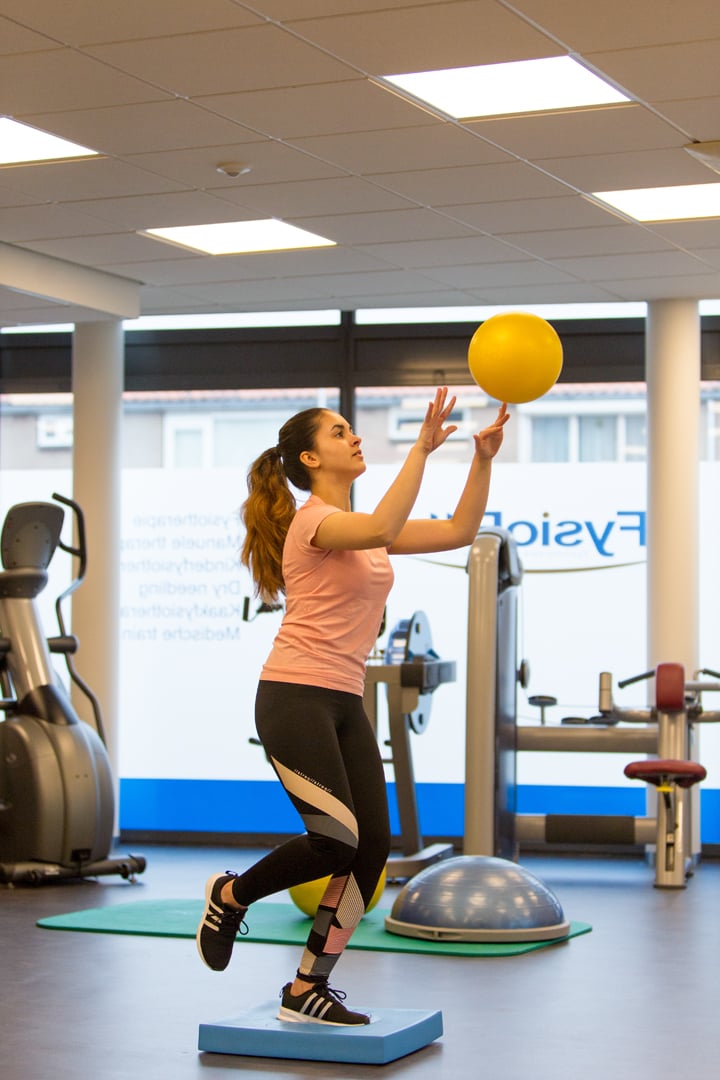 Sportfysiotherapie in oefenzaal Fysiofitt Sportfysiotherapie in oefenzaal Fysiofitt